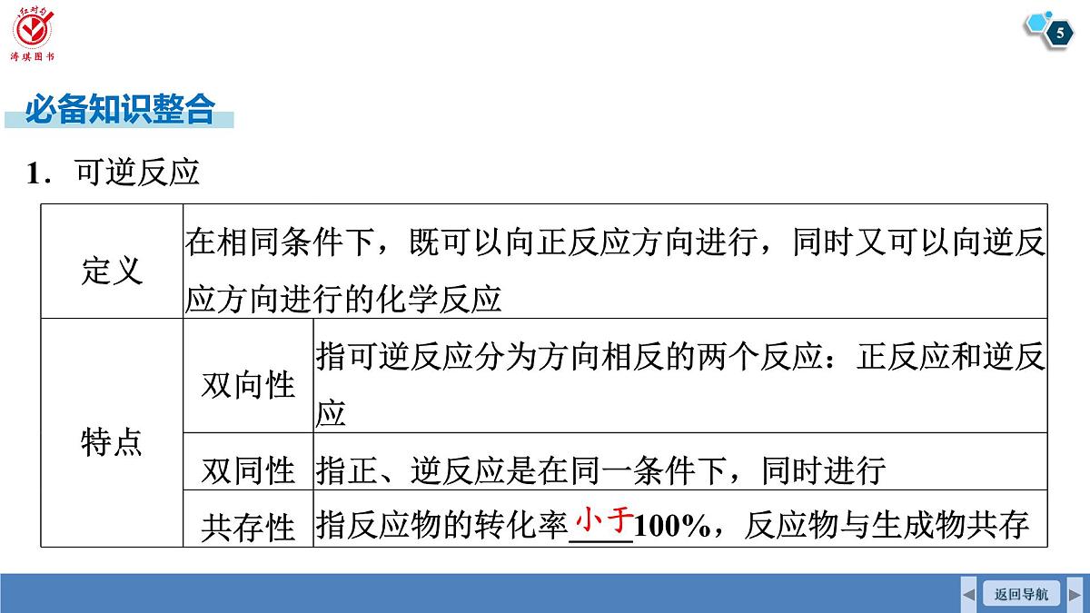 高考化学精品【一轮复习】PPT第八章　第37讲　化学平衡第5页