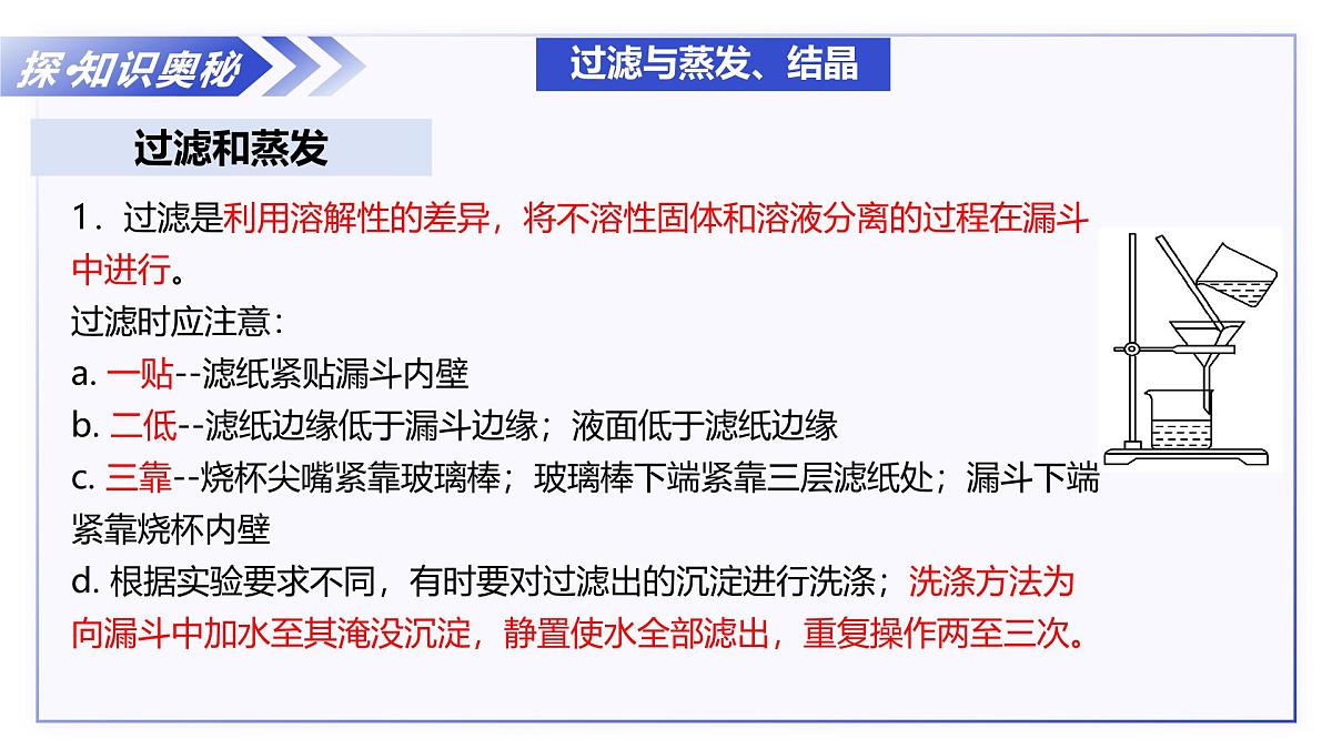 1.3 化学中常用的实验方法 第2课时（教学课件） -2025-2026学年高中化学必修第一册（沪科技版2020）第7页
