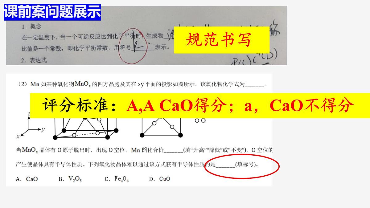 高考化学化学一轮复习化学平衡常数的计算课件第3页