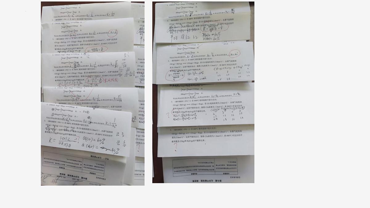 高考化学化学一轮复习化学平衡常数的计算课件第6页