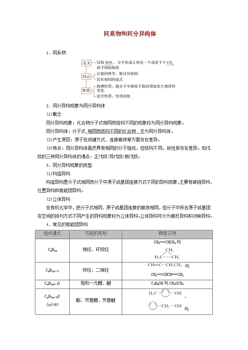 2026版高考化学一轮总复习知识梳理第九章有机化学基础第43讲试卷第1页