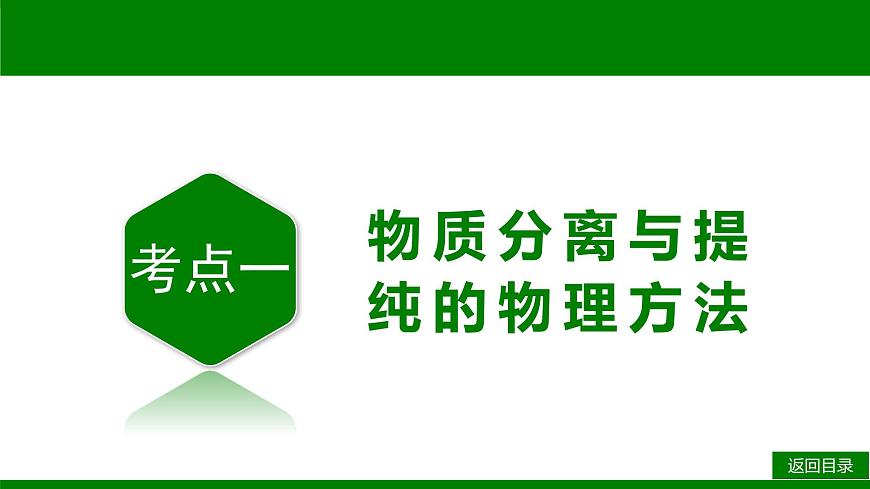 2026届高考化学一轮专题复习课件：第十章 第二讲  物质的分离、提纯、检验与鉴别第3页
