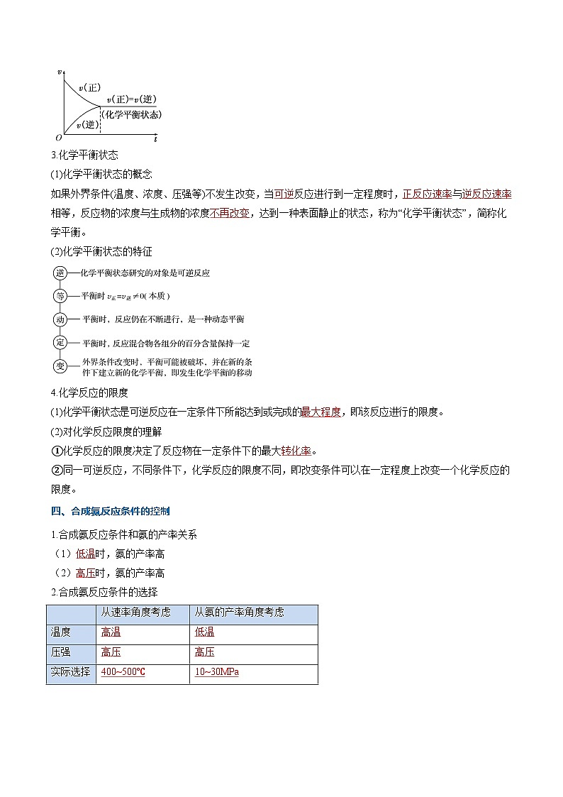 【暑假复习】专题4  化学反应的速率与限度 （教师版）-2025年新高二化学暑假衔接讲练 (人教版)第3页