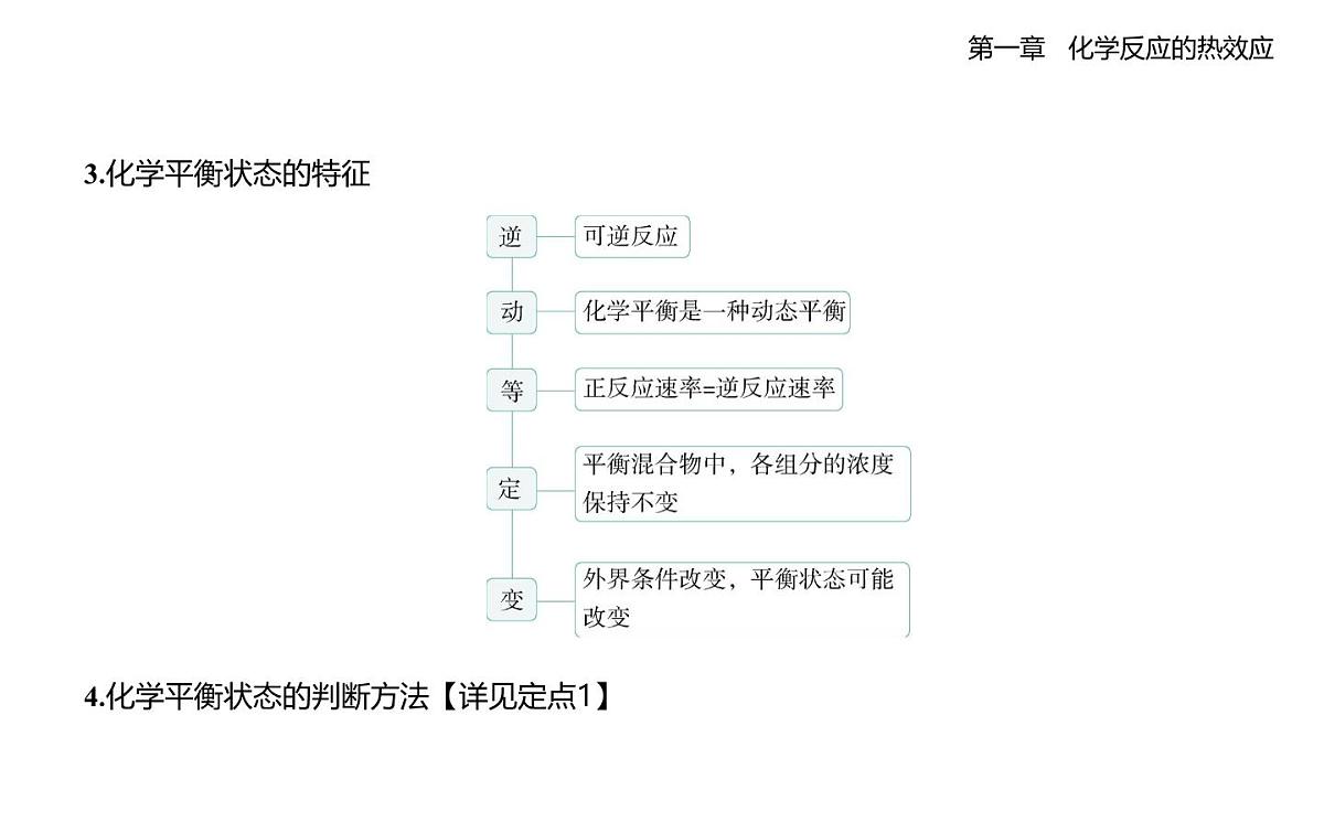 2.2化学平衡知识点串讲-人教高中化学高二上册（选必一）第4页