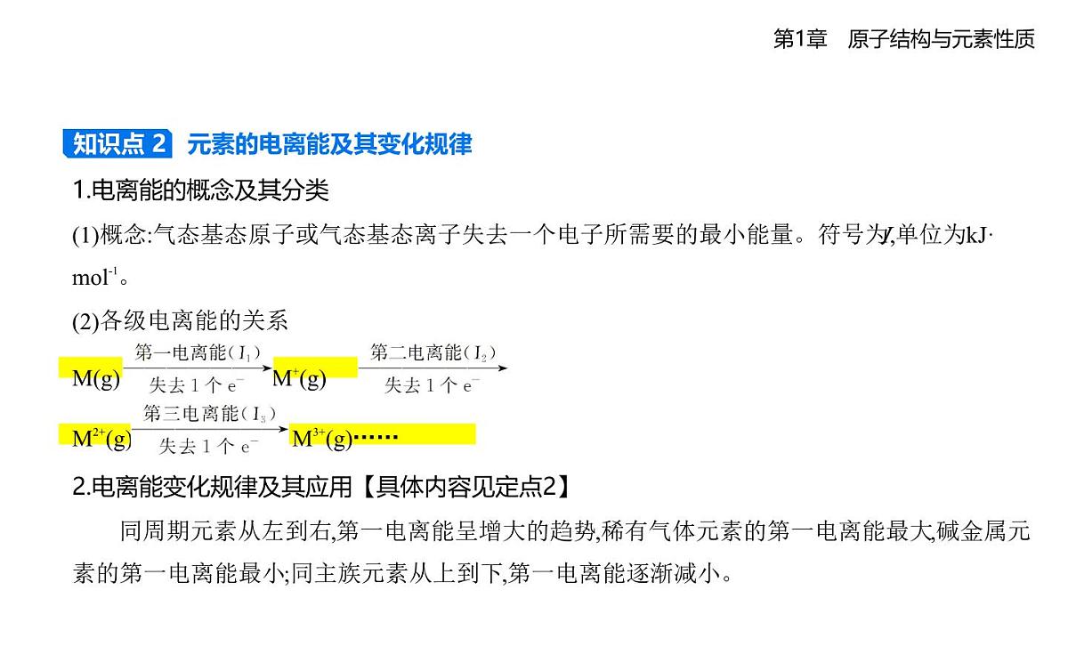 1.3元素性质及其变化规律知识点串讲课件-鲁科版高中化学高二上册（选必二）第4页