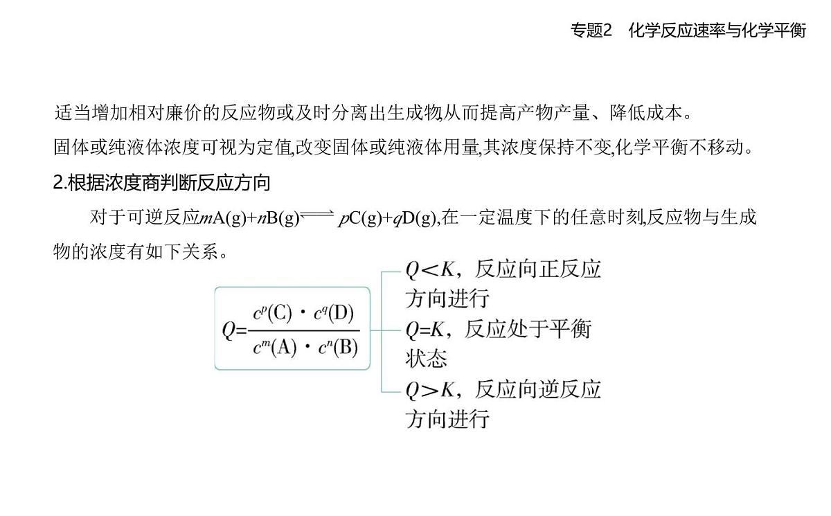 第三单元　化学平衡的移动知识点串讲课件-苏教版高中化学高二上册（选必一）第2页
