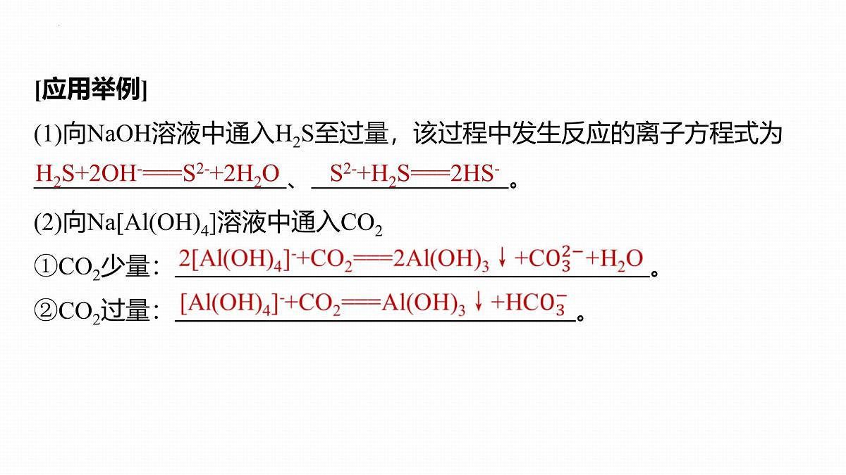 1.2.2与量有关的离子方程式的书写  课件   2025-2026学年高一上学期化学人教版（2019）必修第一册第4页