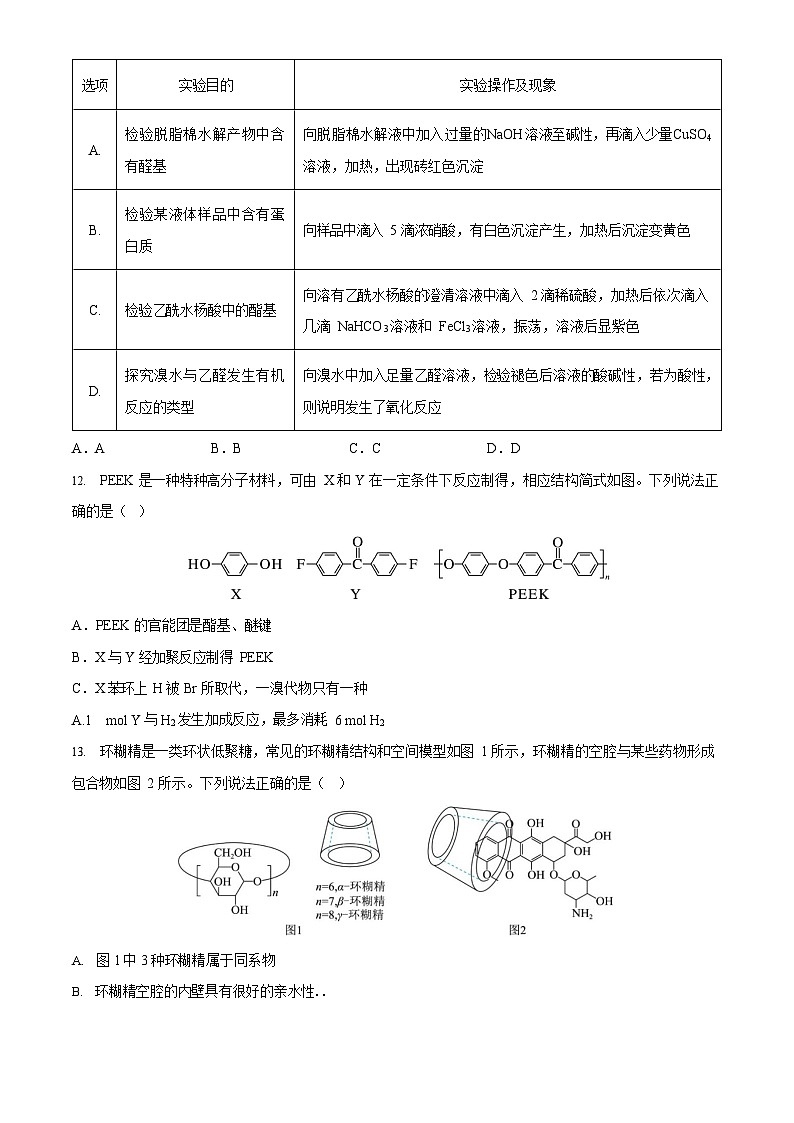 2025-2026学年度湖北省荆州中学高三上学期8月月考化学试卷第3页