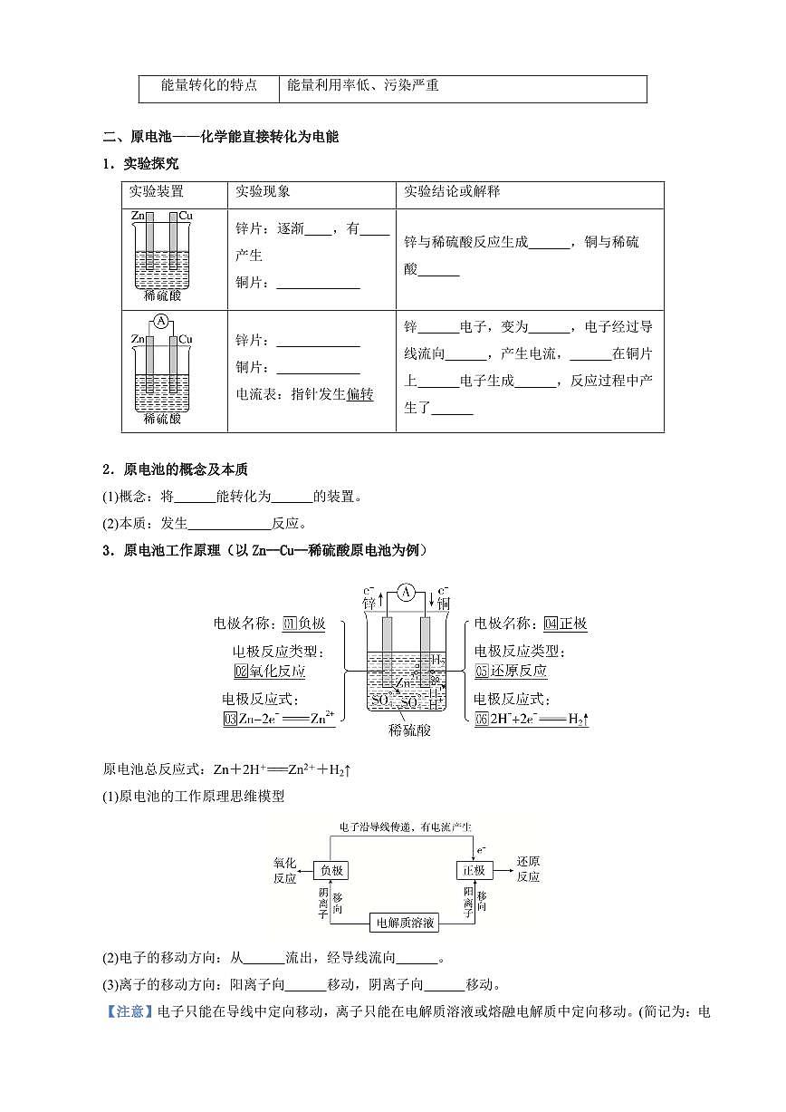 6.1.2 化学反应与电能(原卷版)第2页