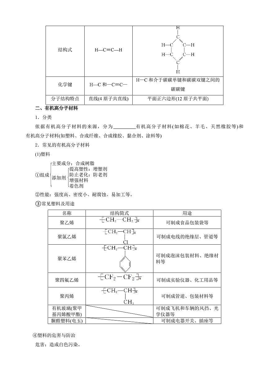 7.2.2 烃与有机高分子材料(原卷版)第3页