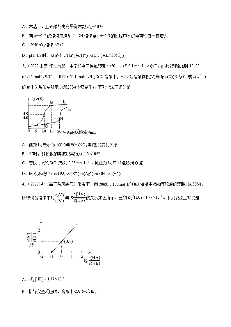 高考化学一轮专题练习：化学反应速率与化学平衡第2页