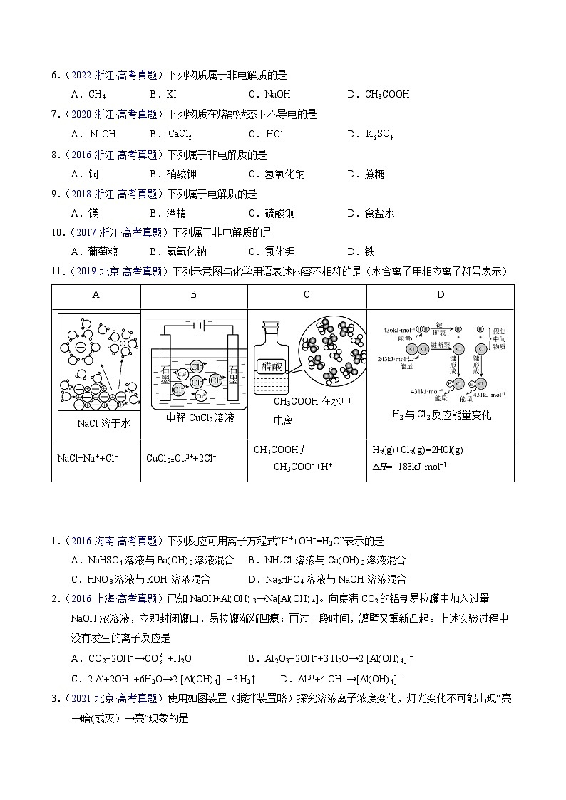 专题02  离子反应（学生版）第2页