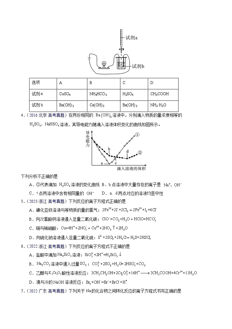 专题02  离子反应（学生版）第3页