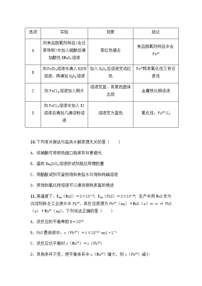 湖南省邵阳市邵阳县第二高级中学2024-2025学年高二下学期入学考化学试卷第3页