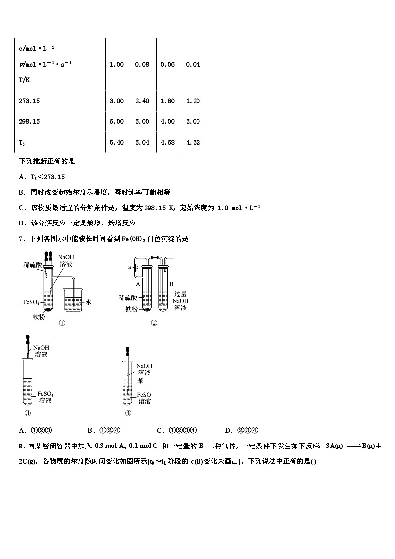 广东省深圳市翠园中学2025-2026学年高二上学期期中调研+化学试题+第2页