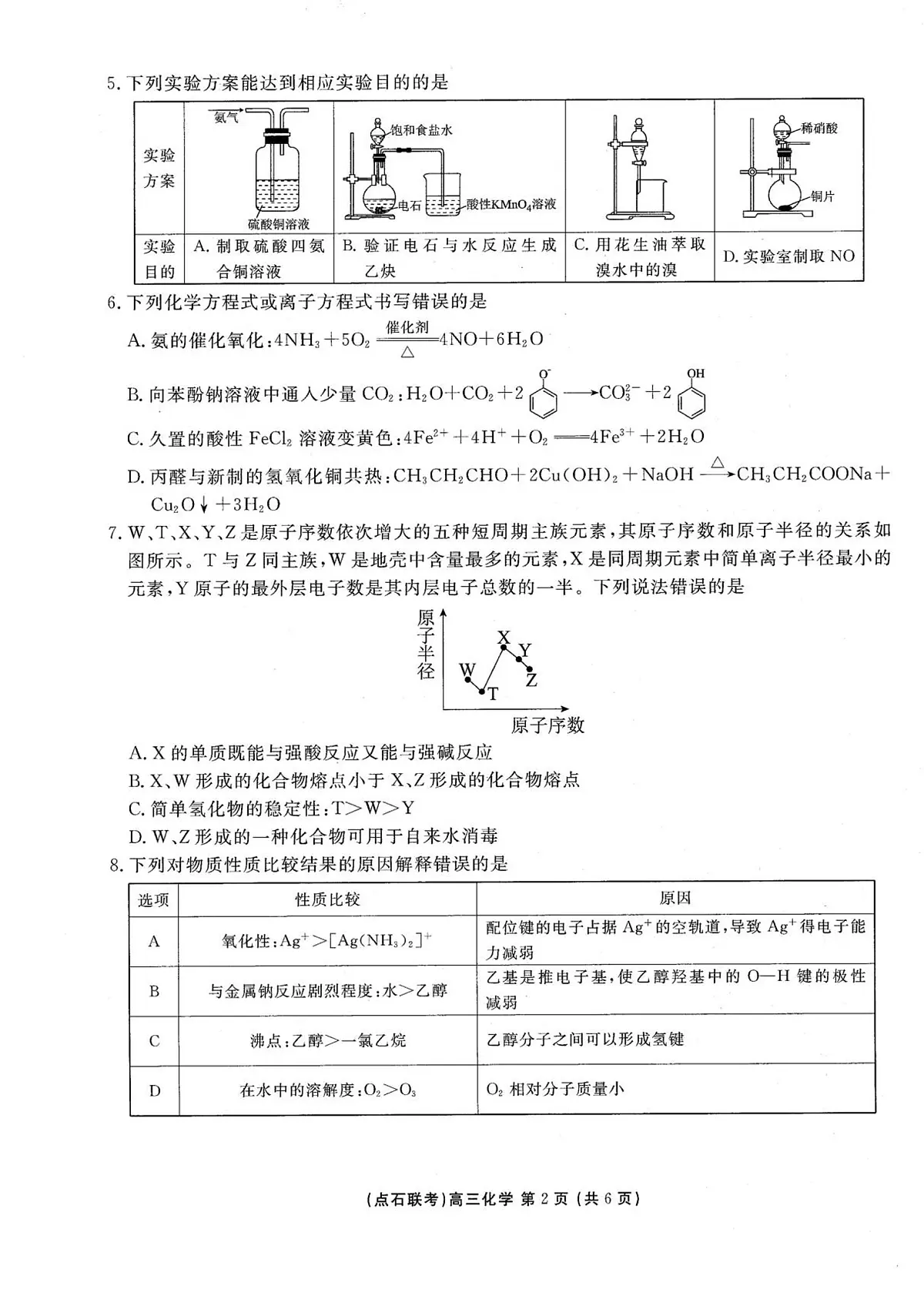 高三化学第2页