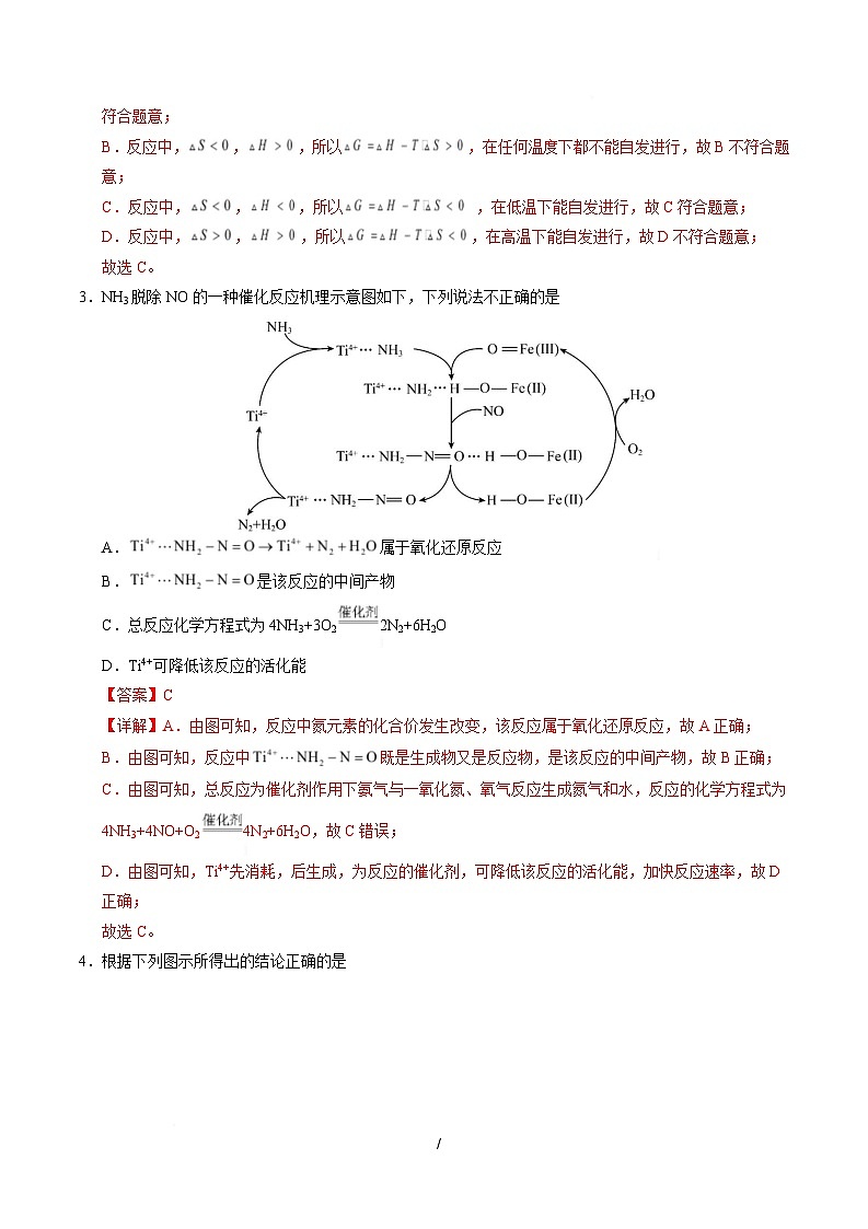 高二化学第一次月考卷（全解全析）（湖南专用）第2页