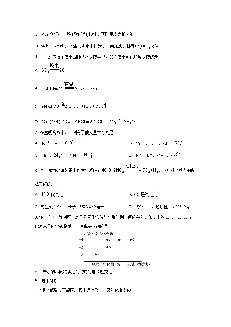 辽宁省名校联盟2025-2026学年高一上学期10月份联合考试化学试题（学生版）第2页