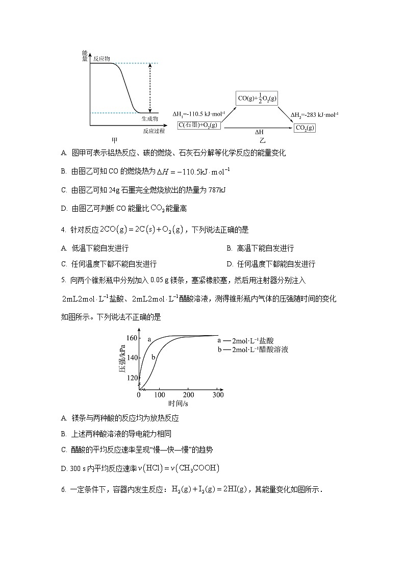 河南省新乡市2025-2026学年高二上学期9月月考化学试题（学生版）第2页