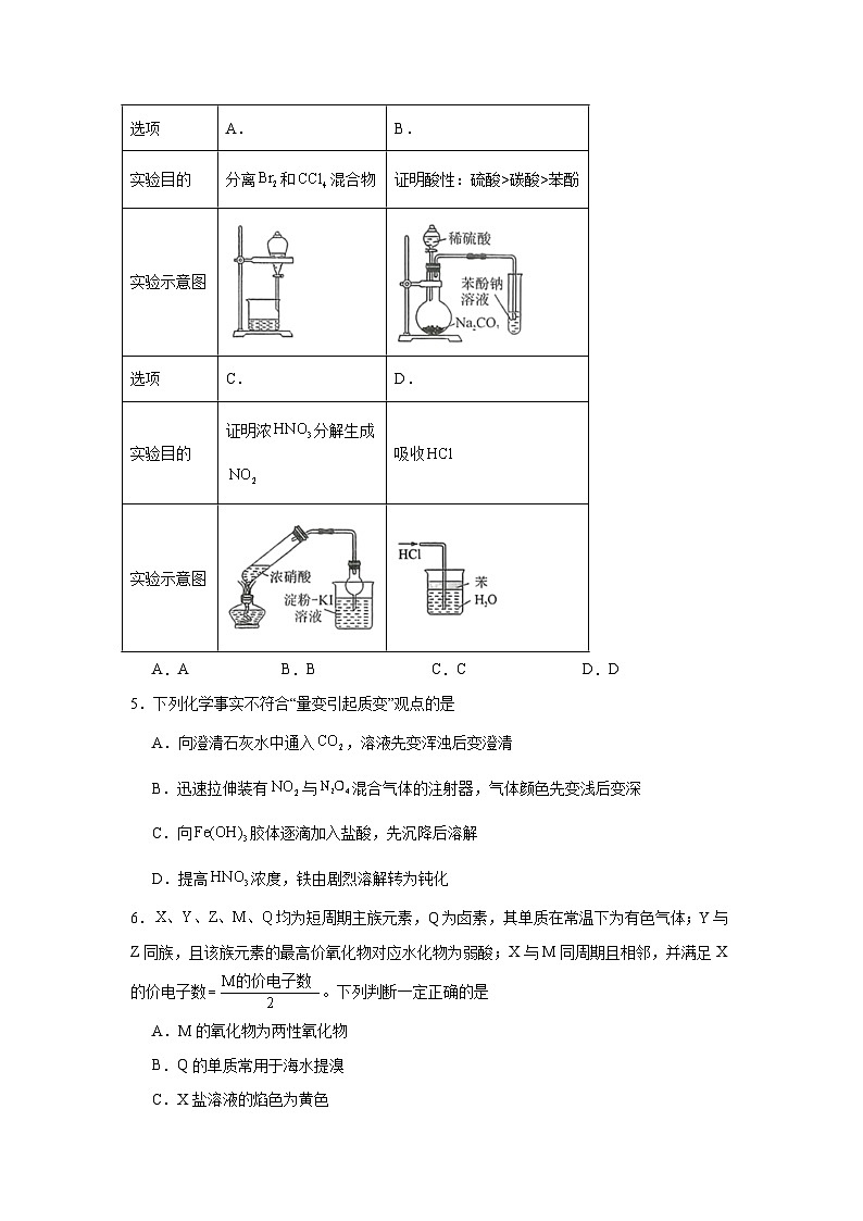 2025-2026学年湖北省腾云联盟高三上学期10月一模考试化学试题（无答案）第2页