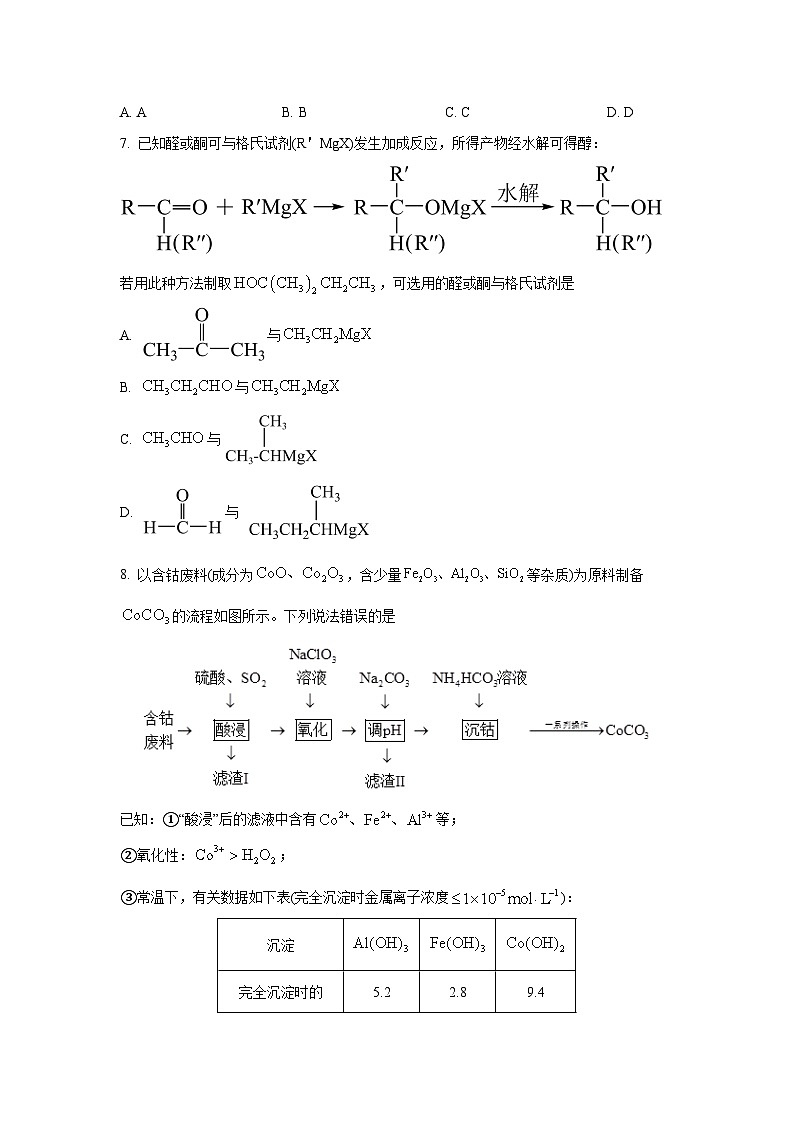 辽宁省辽西重点高中2025-2026学年高三上学期开学化学试卷（学生版）第3页