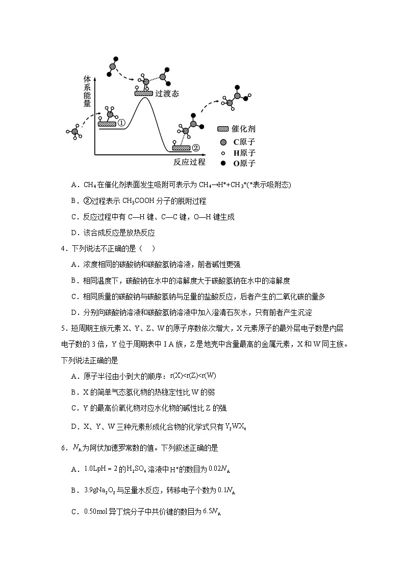 湖南省常德市汉寿县第一中学2024-2025学年高二上学期1月期末考试+化学试题第2页