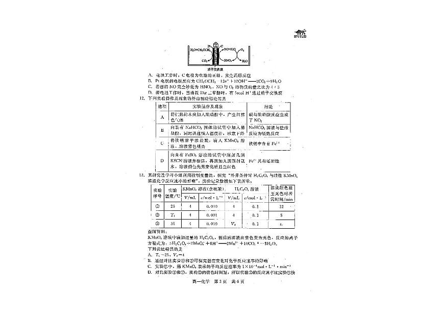 河北省NT20名校联合体2024-2025学年高一下学期6月期末化学试题第2页