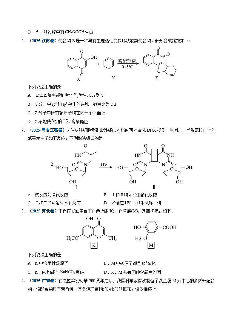 专题14 陌生有机物的结构与性质分析（原卷版）第3页