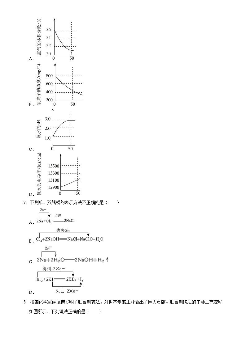 安徽省合肥市2024-2025学年高一下学期开学适应性模拟测试化学练习卷-A4第3页