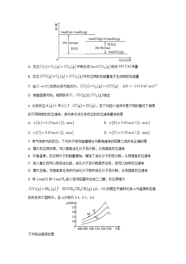 辽宁省辽西重点高中2025-2026学年高二上学期11月期中考试化学试卷（学生版）第2页