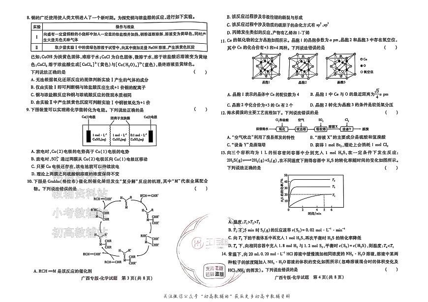 高考押题预测卷 2025广西专版 化学第2页