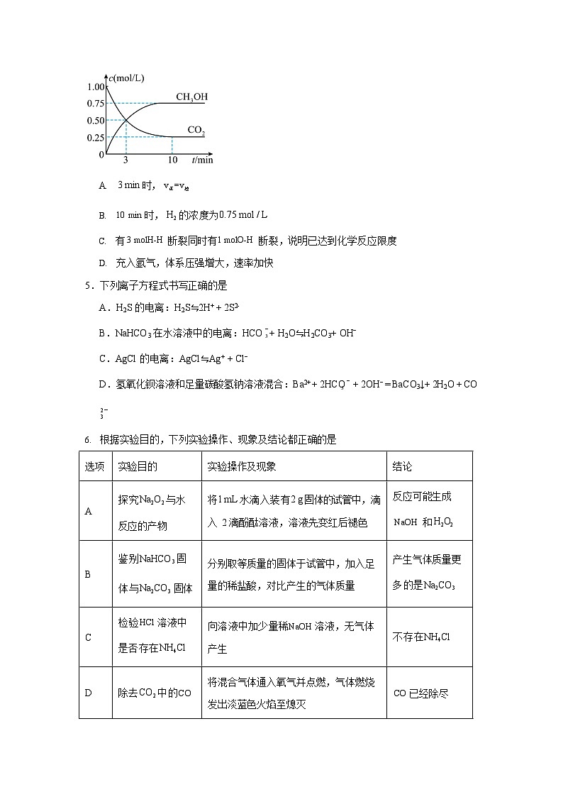 湖南省常德市汉寿县第一中学2025-2026学年高二上学期11月期中考试化学试卷第2页