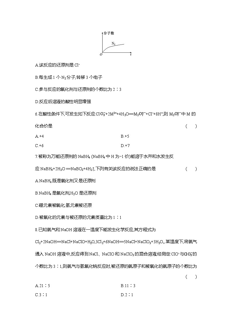 高一化学（人教版）必修一试题课时跟踪检测（10）氧化还原方程式的配平与相关计算（Word版附解析）第2页
