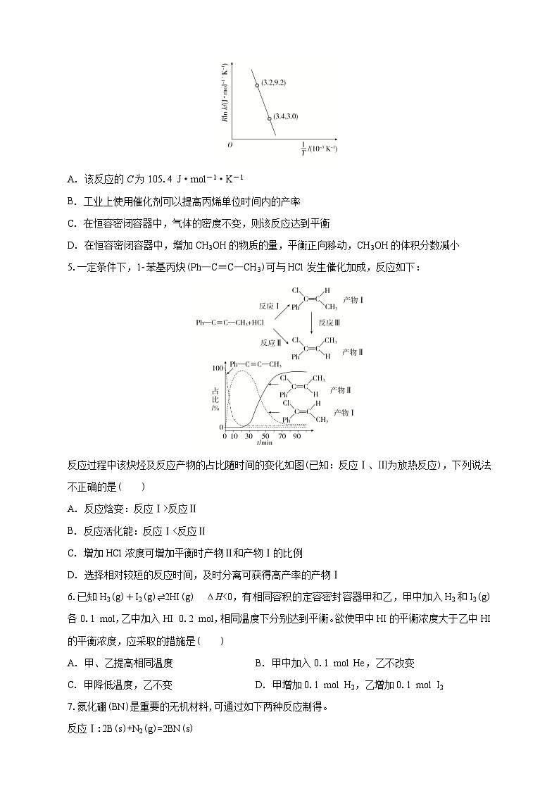 定远育才学校2025-2026学年高二上学期周测13化学试题第2页