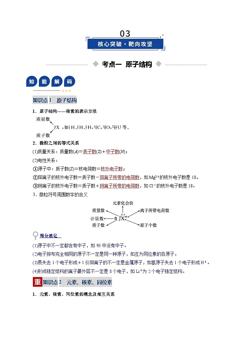 高考化学一轮复习-原子结构与性质（复习讲义）（全国通用）（解析版）第3页