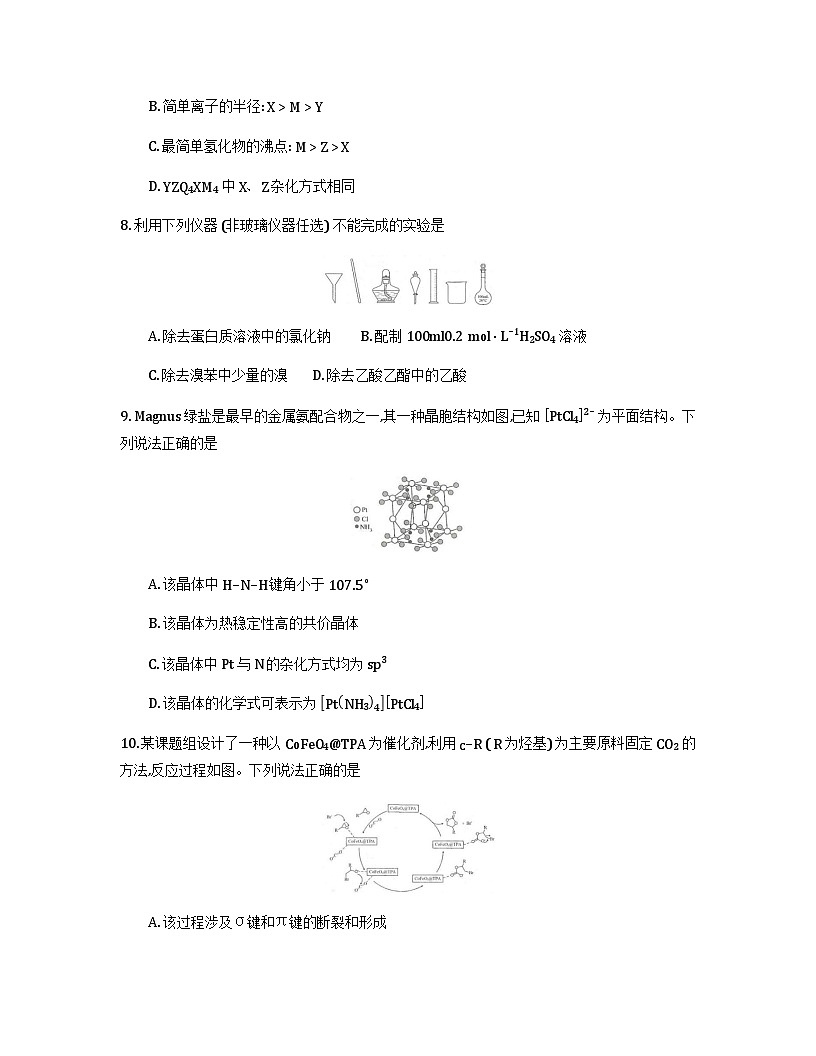 山东省青岛市2026届高三上学期期中考试化学试卷（Word版附答案）第3页