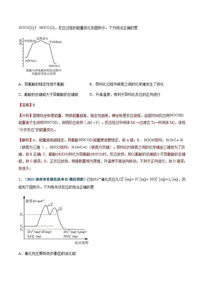 高考化学一轮复习-化学反应的热效应（专项训练）（全国通用）（解析版）第2页