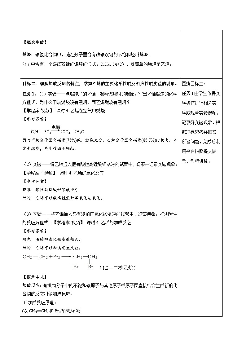 7.2.1  乙烯（学案）-高中化学人教版（2019）必修二第2页