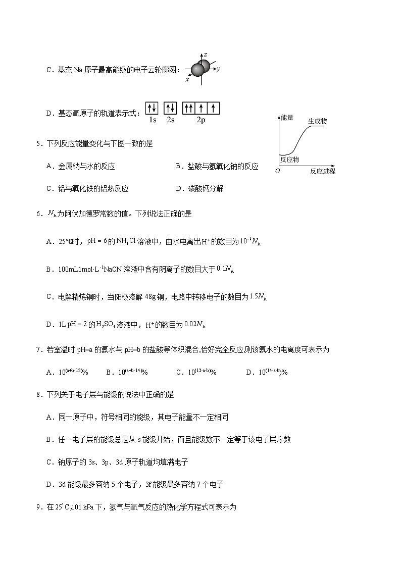 泸县五中高2024级2025年秋期第三学月考试化学试题第2页