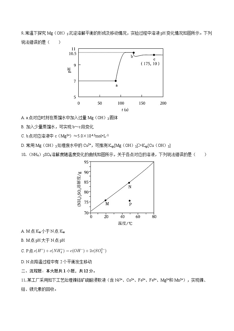 2024-2025学年福建省漳州市高二（上）期末化学试卷-自定义类型第3页