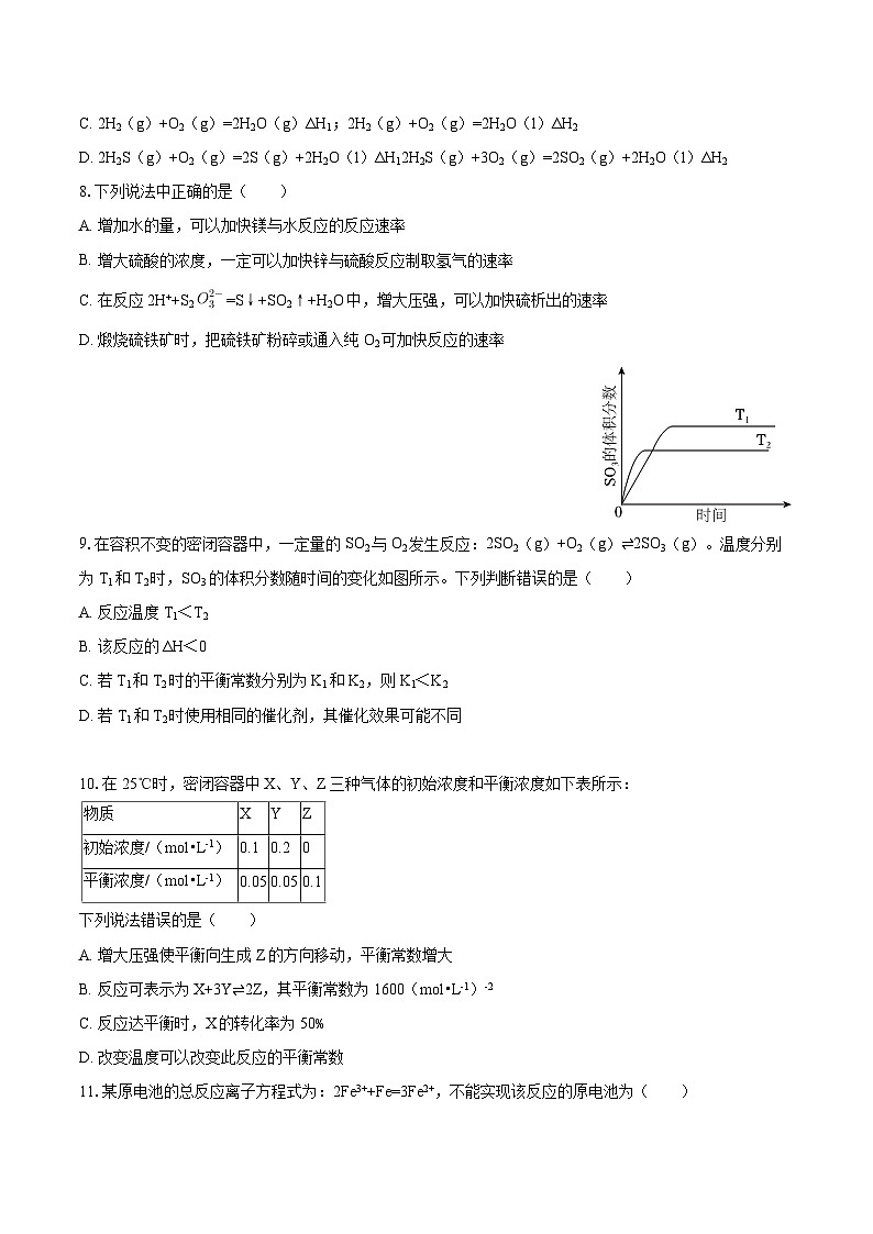 2024-2025学年黑龙江省牡丹江市协同发展共同体第三子共同体高二（上）期末化学试卷-自定义类型第2页