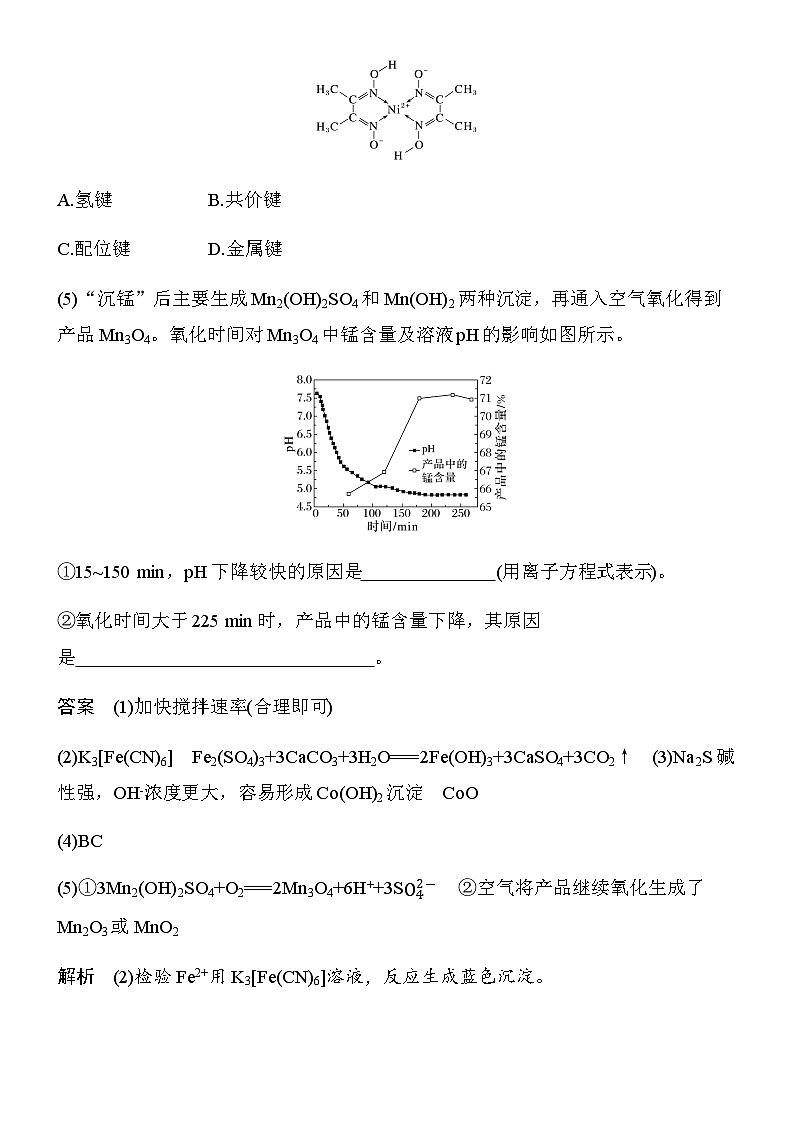 专题七　第28练　无机化合物综合应用(B) 第2页