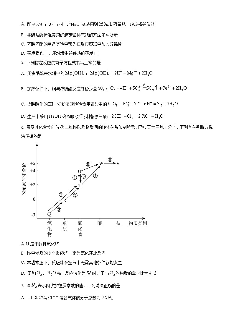 海南省多校联考2025-2026学年高三上学期1月期末考试 化学试题（试卷+解析）第2页