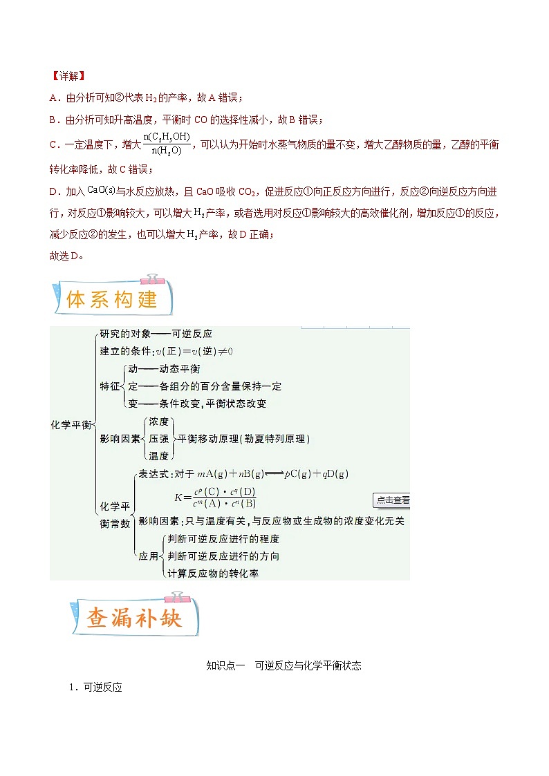 高考化学一轮复习考点巩固练习考向23 化学平衡及其移动（含答案解析）第2页