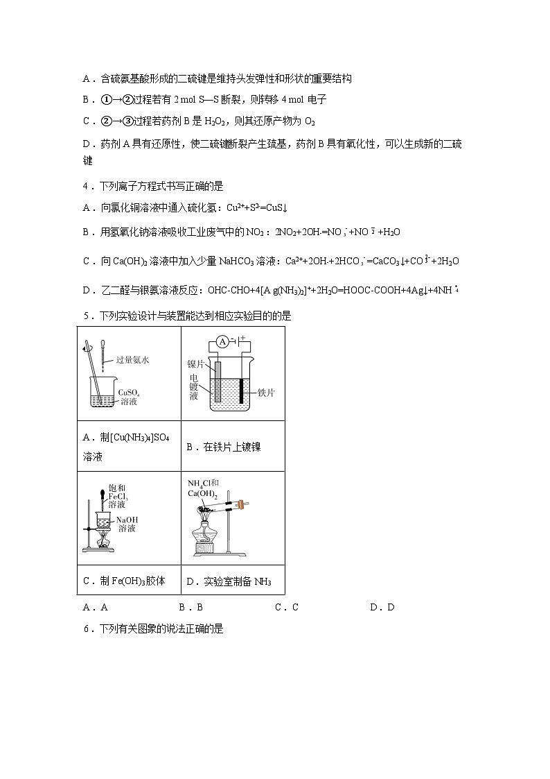 湖南师范大学附属中学2025-2026学年高三下学期开学考试化学试卷含答案第2页