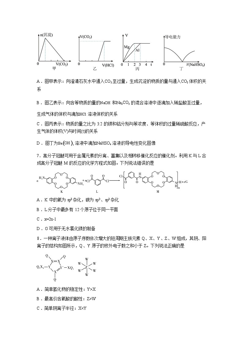 湖南师范大学附属中学2025-2026学年高三下学期开学考试化学试卷含答案第3页