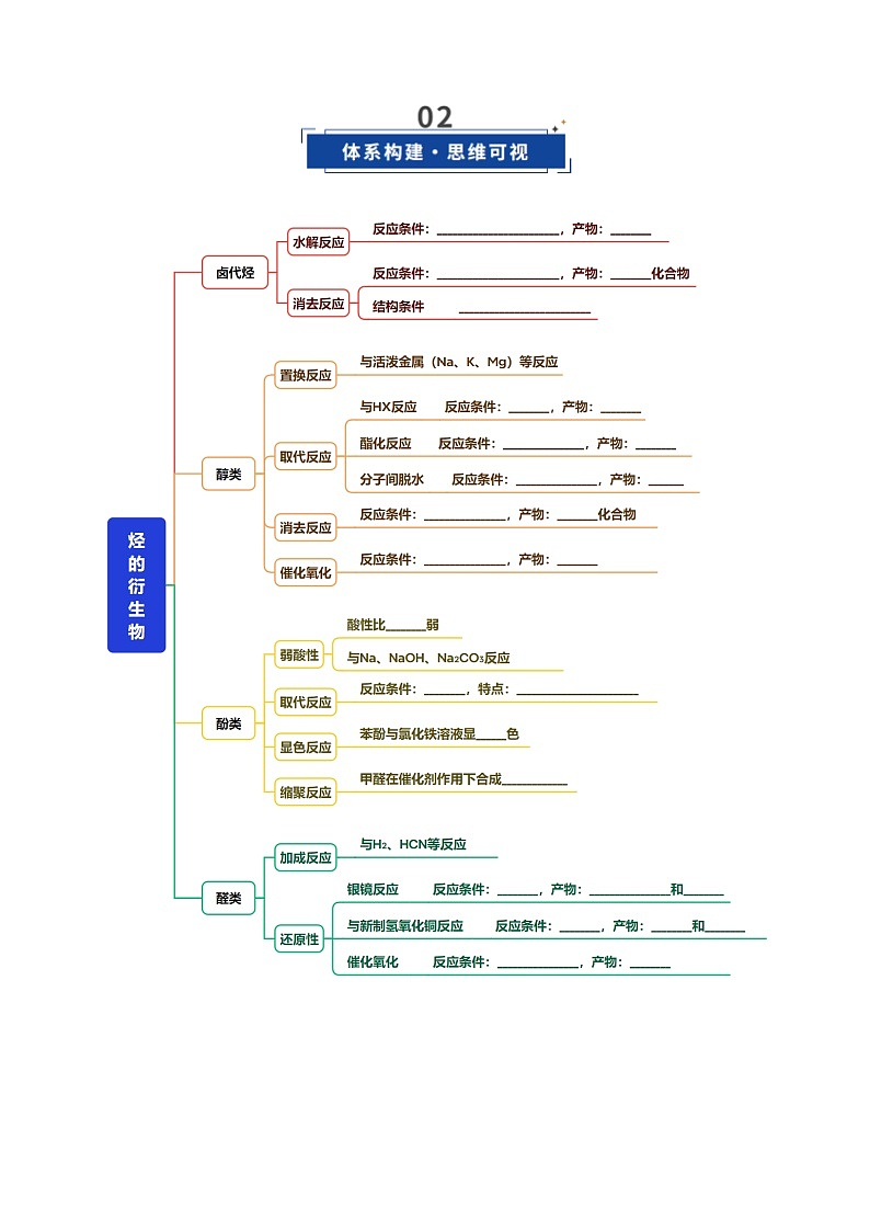 第03讲 烃的衍生物（复习讲义）（天津专用）（原卷版）第3页