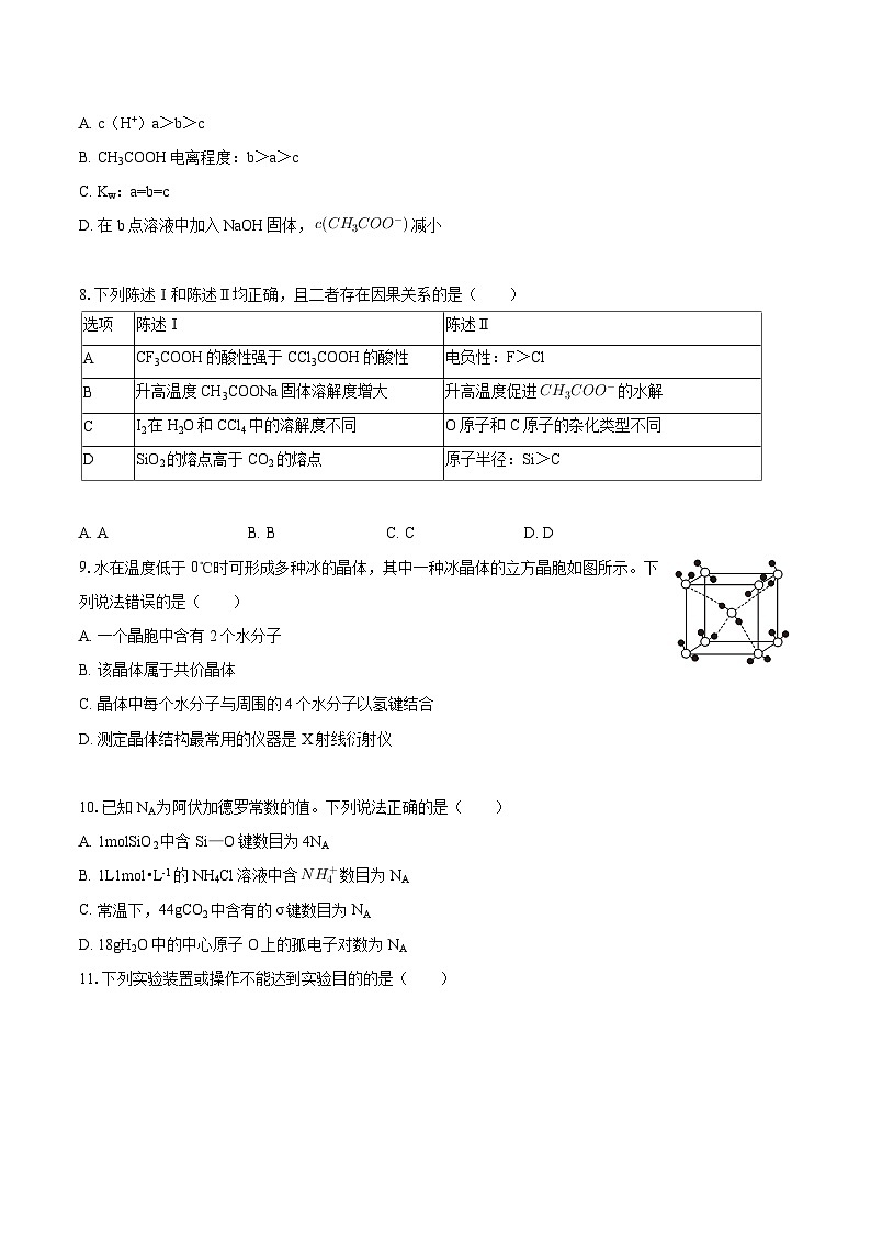 2025-2026学年重庆市高二（上）期末化学试卷（二）-自定义类型第2页