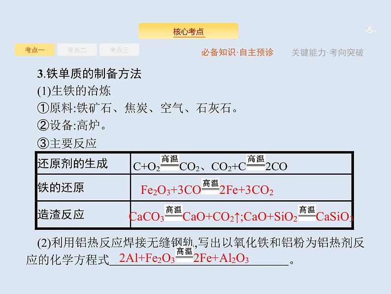 2020版高考化学人教版大一轮课件：第3单元 第3节 铁及其重要化合物05