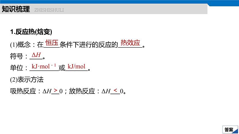 2020高考化学人教版一轮复习课件 第20讲：第六章 化学反应与能量第5页